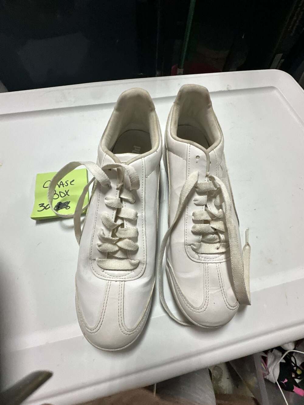 Puma Roma Basic White Sneakers Men's Size 10
